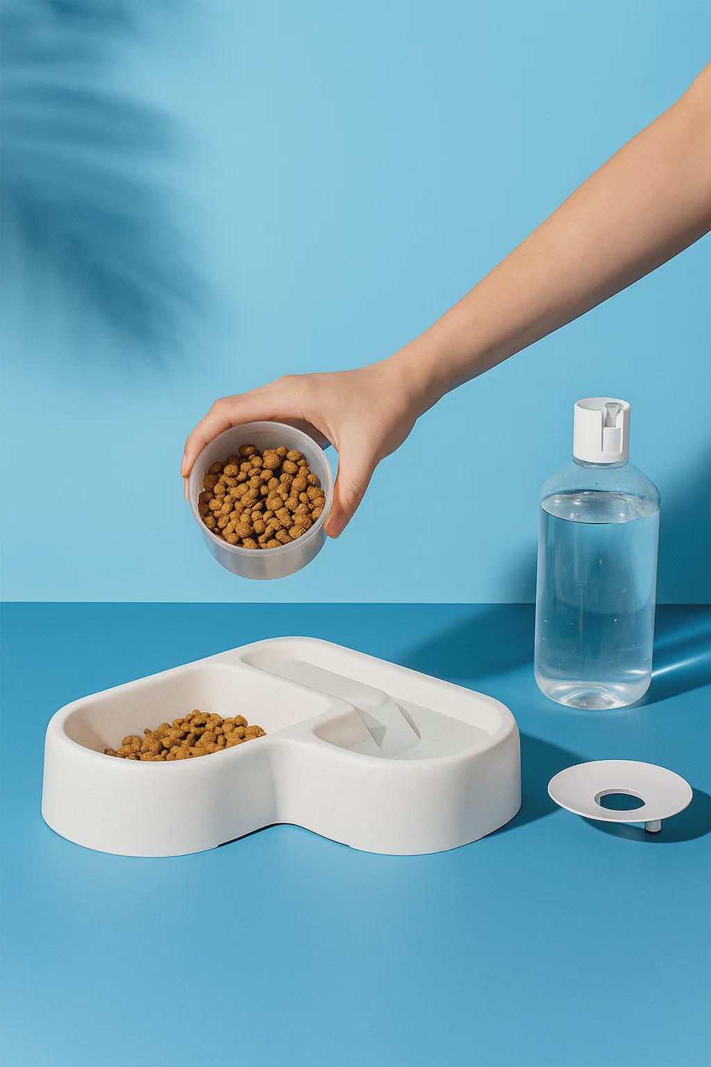 Automatic Pet Feeder for Dogs & Cats – 2-in-1 Water and Food Dispenser, Convenient Hydration  Feeding Solution