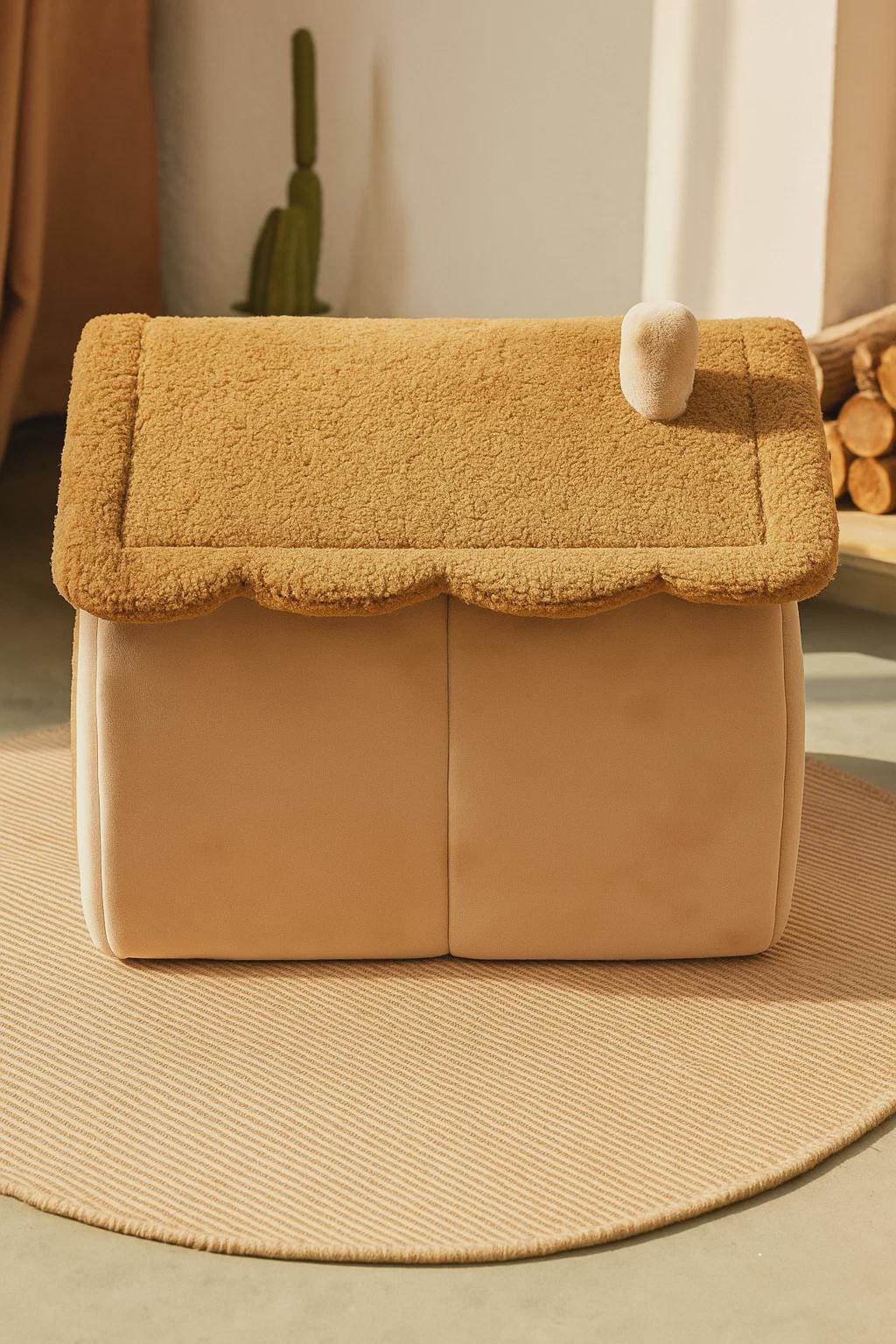 Foldable Washable Pet Bed – Comfortable Bed for Cats & Small Dogs, Removable Sofa for Home