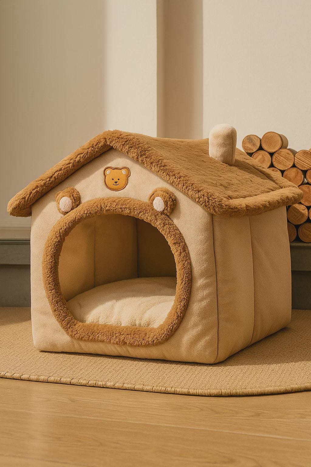 Foldable Washable Pet Bed – Comfortable Bed for Cats & Small Dogs, Removable Sofa for Home