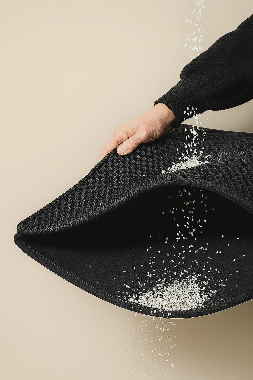 Cat Litter Mat – Waterproof, Double-Layer, Non-Slip, Washable, Durable – Pet Training Pad