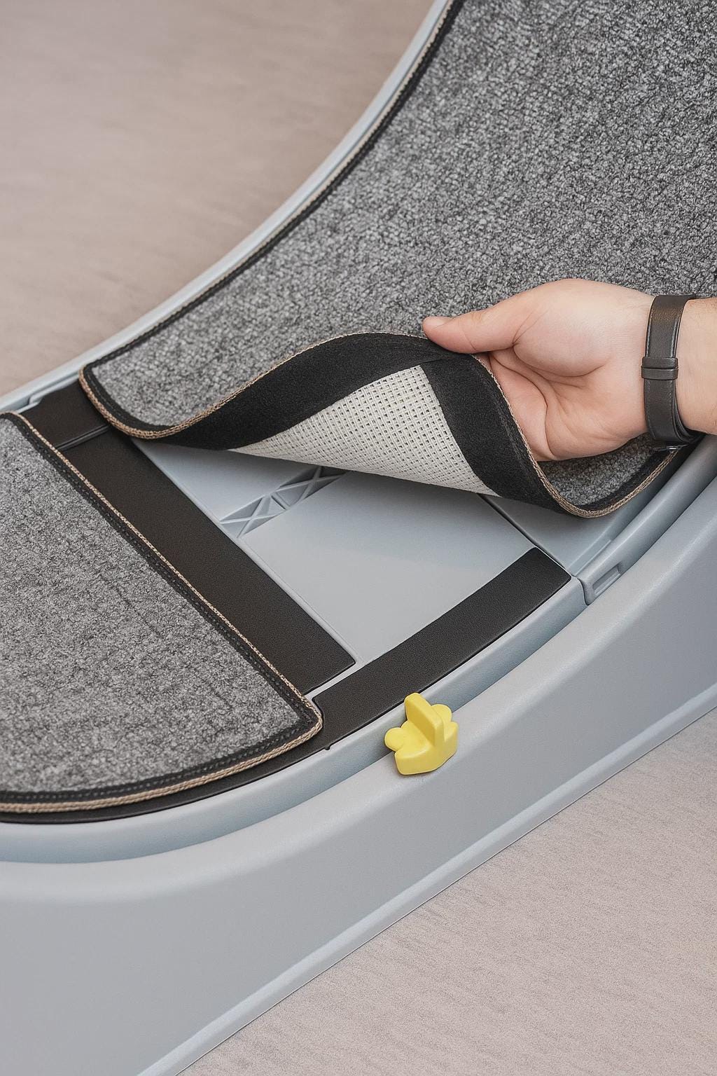 Cat Exercise Wheel – 31.5" Indoor Running Wheel with Brake, Sturdy Cat Treadmill for Fitness and Fun